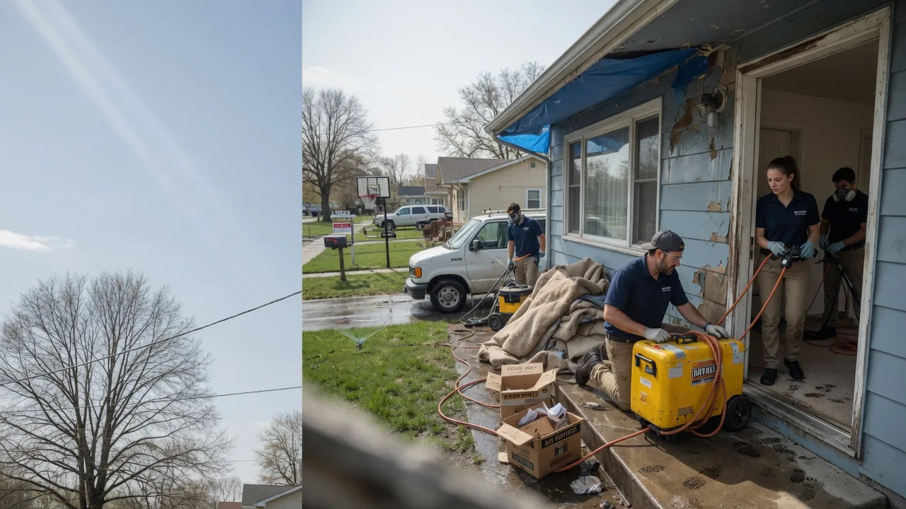 Basement Flood Cleanup in Okaton, SD near me